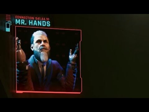 V makes Mr Hands crash out - Cyberpunk 2077 Phantom Liberty