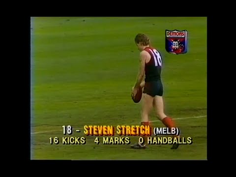 Steven Stretch - Melbourne - 2 goals v Sydney - 1987 Semi Final - MCG - VFL