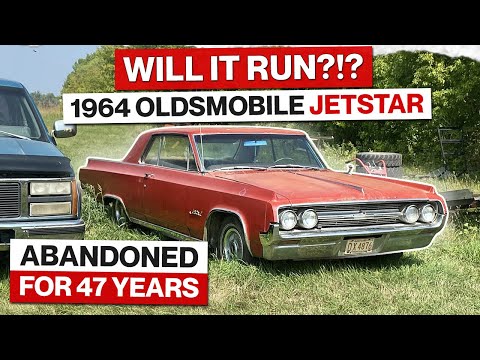 Barn Find 1964 Oldsmobile JetStar! Rotting Away for 47 Years! Will It Run?!?