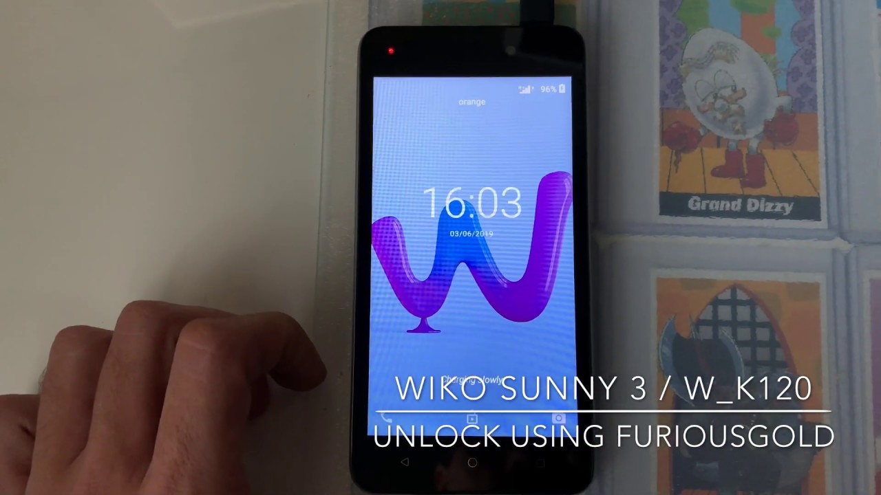 Wiko Sunny 3 / W_K120 DIRECT UNLOCK USING FURIOUSGOLD