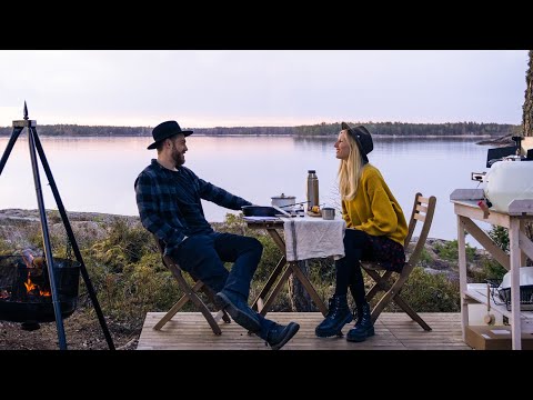 DREI TAGE IN DER NATUR - GLAMPING IN SCHWEDEN (Vänernsee, Värmland)