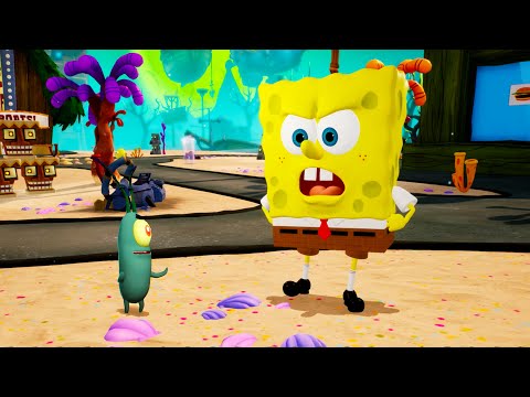 100% Guide Part 12 Squarepants Battle for Bikini Bottom Rehydrated Walkthrough