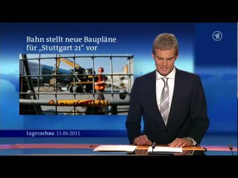 Bahn stellt neue Baupläne für "Stuttgart 21" vor (15.06.2011)