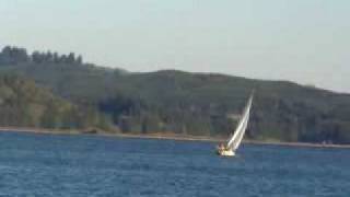 Fleeting Glimpse.  Sailing, take me away to where I want to be!