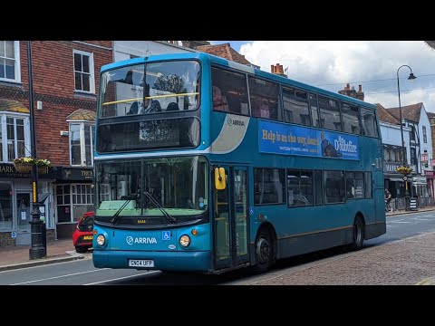 Arriva Kent and Surrey GN04 UFP 6444 Volvo B7TL ALX400