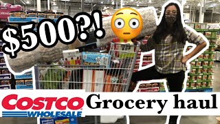 *NEW* MASSIVE COSTCO GROCERY HAUL WITH PRICES / Costo Shop with Me + Haul All in One Video!