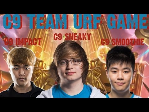 When Pros Play URF|URF 2017| Faker ,C9 Players,Imaqtpie |