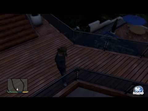 Grand Theft Auto V - Franklin's House & Dog Gameplay