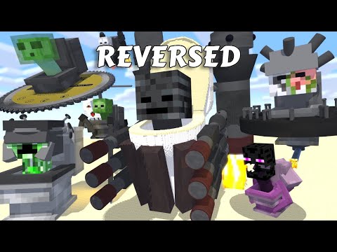 Monster School BECOME SKIBIDI TOILET REVERSED   Minecraft Animation