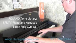 Video thumbnail for Roland HP-504 Digital Piano - Demonstration with James Day by chicagopianos