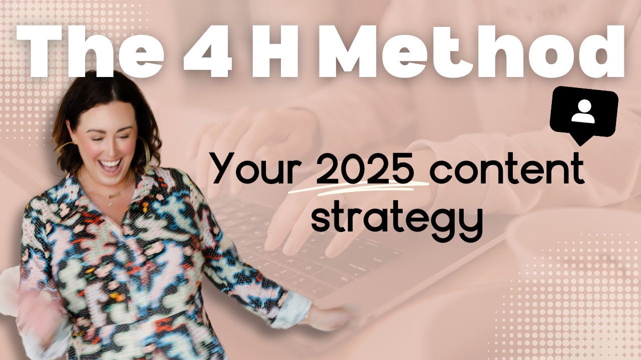 My Content Creation Strategy for Instagram: The 4 H Method