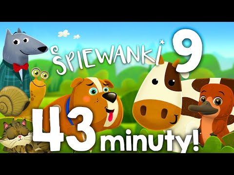 Zestaw piosenek dla dzieci nr 9 - 43 min: Krowa, Dziobak, Ślimak –Śpiewanki.tv - Piosenki dla dzieci