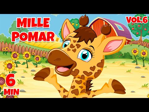 Mille Pomar Vol. 6 - Giramille 6 min | Desenho Animado Musical