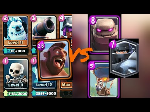 HOG 2.6 VS HARD COUNTERS - LVL 13 - CLASH ROYALE - Brian Strike
