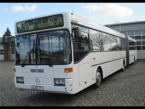 Mercedes O 405 G von 1993, Vorführung und Mitfahrt