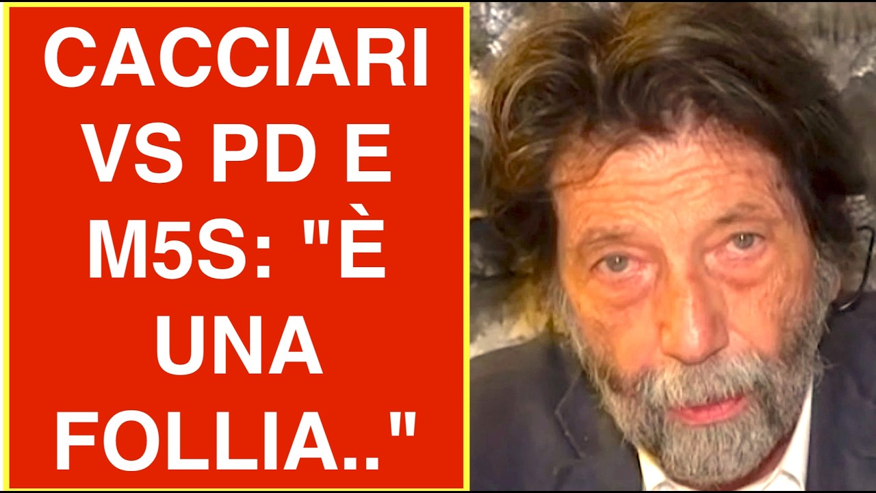 CACCIARI VS PD E M5S: "È UNA FOLLIA"  OTTO E MEZZO DALLA GRUBER LA7