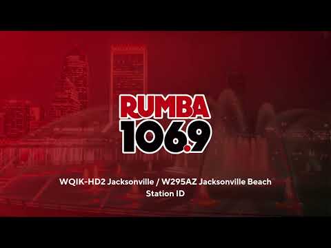 WQIK-HD2 / W295AZ 106.9: Rumba 106.9 - Jacksonville Beach, FL - Station ID - 6/13/2025