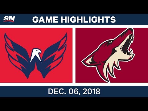 NHL Highlights | Capitals vs. Coyotes - Dec 6, 2018
