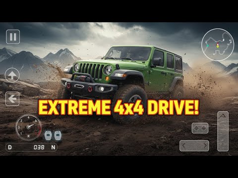 Extreme Jeep Driving Game 2026 🚙 | Offroad 4x4 Hill Climb | Android HD Gameplay