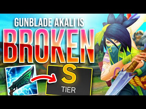 Gunblade Akali is CRAZY in Season 16