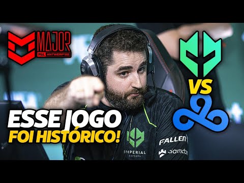 O JOGO QUE VAI ENTRAR PRA HISTÓRIA E GAULES BATE RECORDE INSANO | IMPERIAL x C9 l PGL Major 2022 MD3