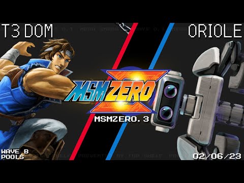 MSM:ZERO.3 - T3 Dom (Richter) Vs. Oriole (ROB) - SSBU - Pools Wave B