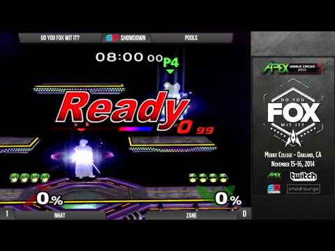 DYFWI Day 1 - Pools: Nhat (Marth) vs Zane (C. Falcon)