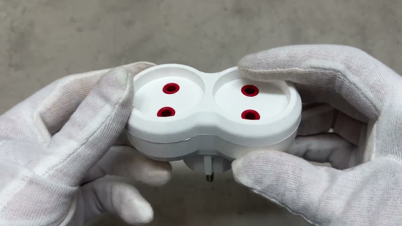 Двойник NEOMAX NX1013 без заземления белый