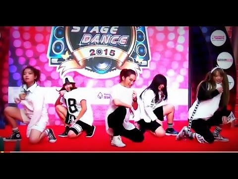 "YASK?" cover "Intro+The Light" (THE ARK) @ "N-Mark The Battle Stage Dance 2015"