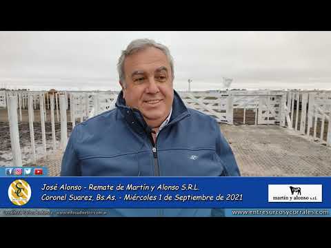 01-09-21 - José Alonso - Remate de Martín y Alonso S.R.L. - Coronel Suarez, Bs-As-