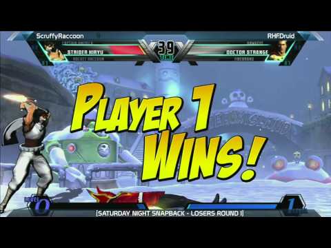 UMVC3: ScruffyRaccoon vs RHF.Druid - Saturday Night Snapback 6.4
