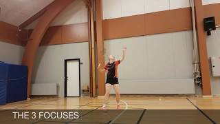 BADMINTON EXERCISE #8 - SPEED SMASHING - ADVANCED FEEDING