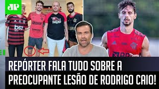 ‘Olha, é informação: a situação do Rodrigo Caio é…’; repórter revela bastidores do Flamengo