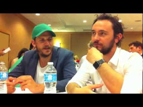Vikings interview: George Blagden and Gustaf Skarsgard