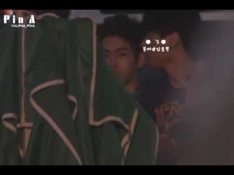 [Fancam] 110814 Hoya sing and dance to Boyfriend's You & I @ 통영 한산대첩축제