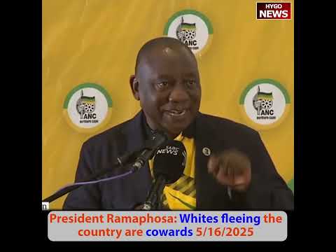 Sheriff Judd: 'Uglier Than a Mud Fence, Turns Out This Dudette Is a Dude'; Ramaphosa Calls White Emigrants 'Cowards'; Trump: No Frustration with Netanyahu