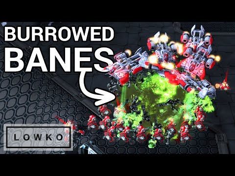 StarCraft 2: BURROWED BANELINGS - The Most Underused Upgrade! (Ragnarok vs uThermal)