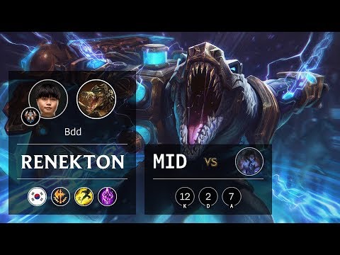Renekton Mid vs Sylas - KR Challenger Patch 9.24