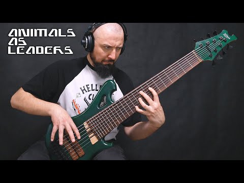 ANIMALS AS LEADERS - "CAFO" on 8 String Bass