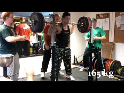 Emanuel Tandrevold 485 kg @ -93 kg junior, SSK klubbstevne Bjørns Gym