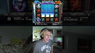 XQC big win Fist of Distraction #win #slot #biggest #bigwin #casino #ayezee #gaming #wins #max Video Video