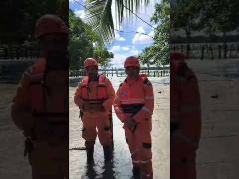 Defensa Civil l atendió emergencia por desbordamiento del rio Casanare en Hato Corozal