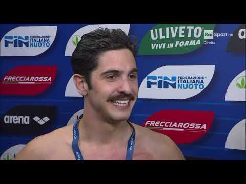 Matteo Restivo - campionati italiani assoluti 2023 - intervista post 200m dorso