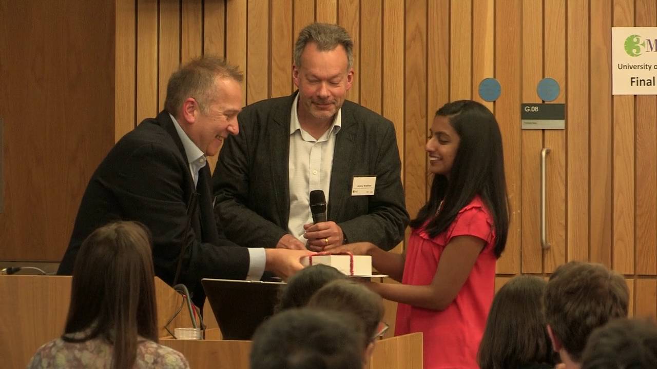 Three Minute Thesis 2016 winner announcement