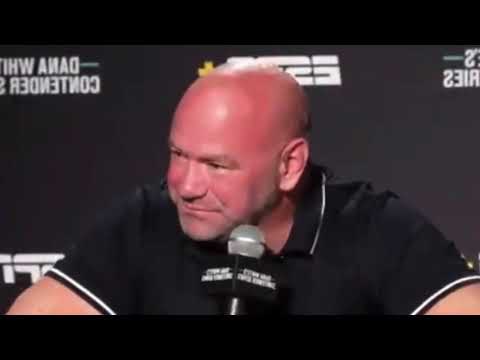 Dana White opinion on the Canelo Alvarez vs Caleb Plant fight at face offs
