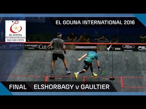 Squash: Mo. Elshorbagy v Gaultier - El Gouna International 2016 Final Highlights