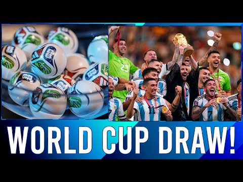 Live Argentina discussion! The 2026 World Cup draw! Algeria, Austria and Jordan