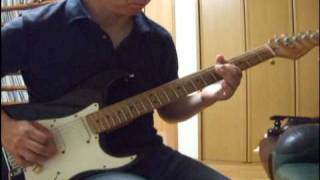 me playing  the smiths #08 the draize train (rank live version) guitar cover