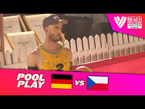 Ehlers/Wickler vs. Semerad/Stocek - Pool Play Highlights | Cape Town 2025 #BeachProTour