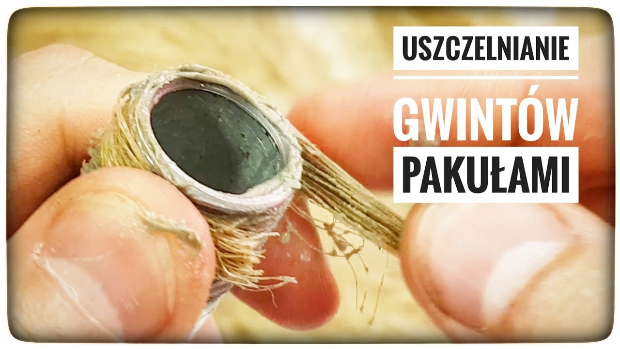 Watch Jak uszczelnić rury pakułami (konopiami) Połączenie gwintowane. Uszczelnianie gwintu rur i złączek. now Jak uszczelnić rury pakułami (konopiami) Połączenie gwintowane. Uszczelnianie gwintu rur i złączek.
